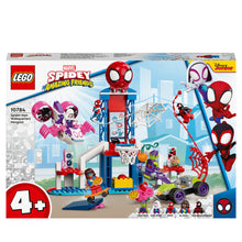 Load image in Gallery view, LEGO 10784 Super Heroes Spider-Man Webuitvalsbasis ontmoeting - Bricks4fun
