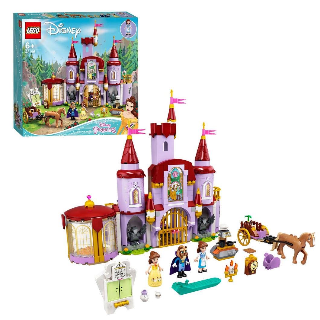 LEGO 43196 Disney Princess Belle en het Beest kasteel - Bricks4fun